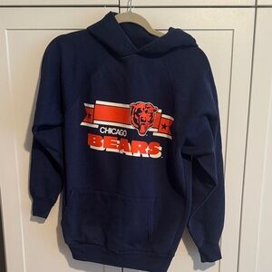 Vintage Chicago Bears Navy Hoodie